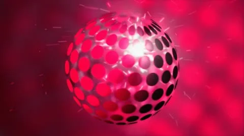 Sparkling Disco Ball Stock Footage 10729182