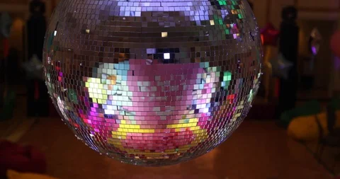 Sparkling Disko Ball Stock Footage 106370027