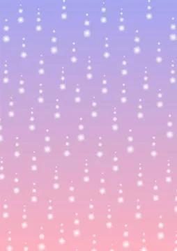 Sparkling dot line falling abstract background Stock Illustration