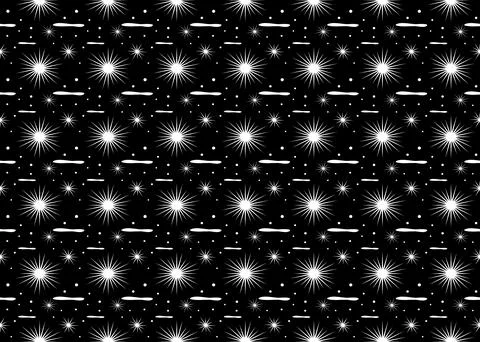 Sparkling elegant on dark background seamless pattern vectors ep68 Stock Illustration