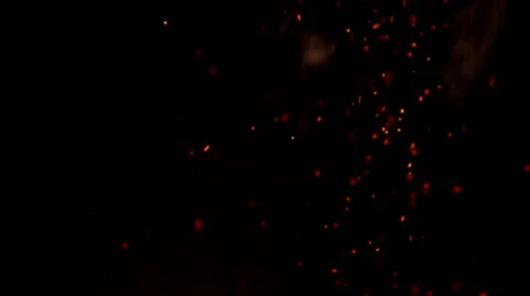 Sparkling Fire Industrial Stock Footage 61960918