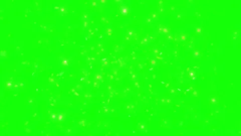 Sparkling fireworks explode on green screen background Stock Footage 337087565