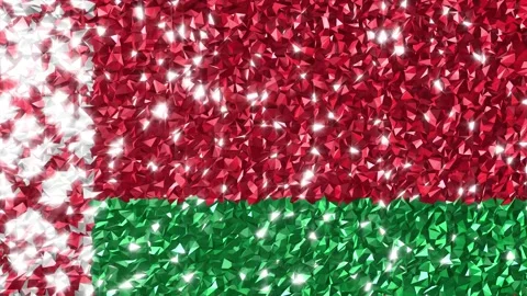 Sparkling Flag Belarus 4K Stock Footage 289753414