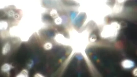 Sparkling flood lights motion background Stock Footage 260771301