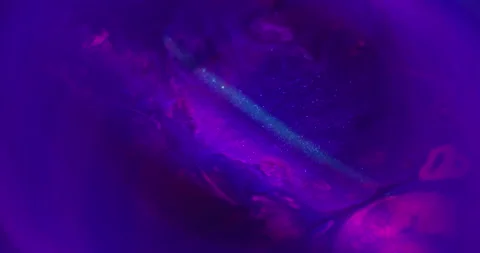 Sparkling fluid blur neon background paint glow Stock Footage 347019868