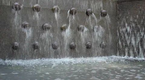 Sparkling Fountain Video stock 25387209