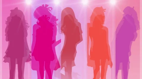 Sparkling Girls Stock-Footage 327396232