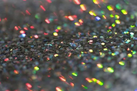 Sparkling Glitter abstract background red saturated color ,de-focused, macro. Stock Photos