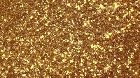 Sparkling glitter gold background Stock Footage 254432775