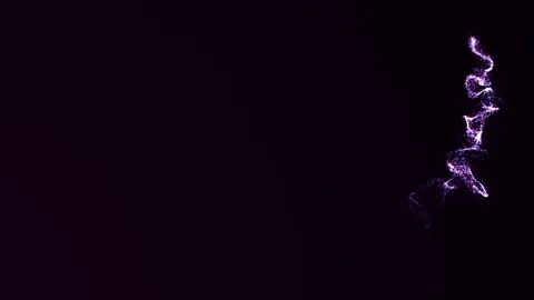 Sparkling glitter star dust trail particle magic tail. Abstract background Stock Footage 318722197