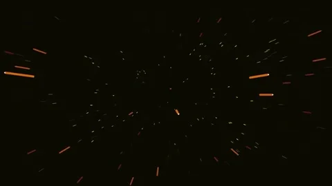 Sparkling gold particle explosion effect on dark background, magic energy r.. Stock Footage 337161709