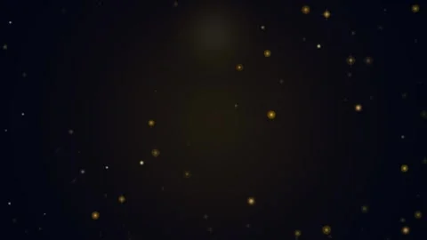Sparkling Golden Dust Particle Loop - Festive Luxury Dark Backdrop 스톡 동영상 341568240