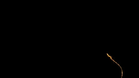 Sparkling golden glitter magically  creating moon and mosque. 스톡 동영상 130159092