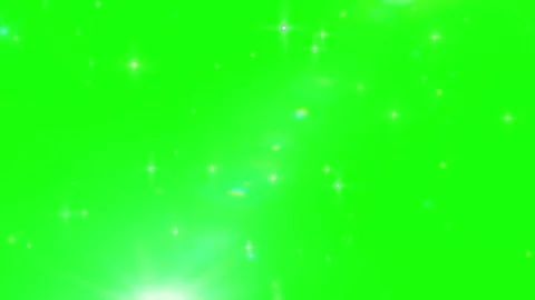 Sparkling green background with glittering lights Stock Footage 338215652