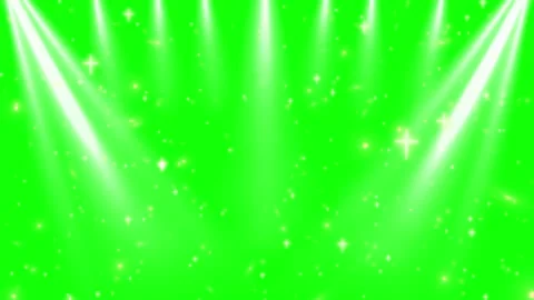 Sparkling green background with shining lights Video stock 337924216