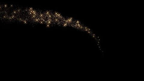 Sparkling heart on black background Stock-Footage 262214717