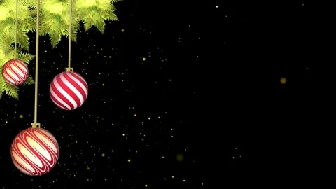 Sparkling holiday corner decor Stock Footage 321199169