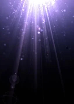 Sparkling light beam diffraction 스톡 일러스트