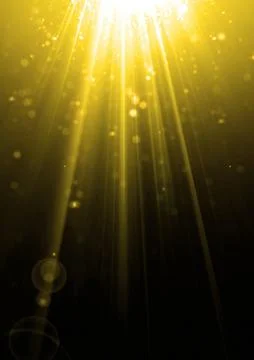 Sparkling light beam diffraction 스톡 일러스트