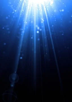 Sparkling light beam diffraction 스톡 일러스트