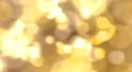 Sparkling light sparks slow motion defocused abstract background gold orange HD Footage
