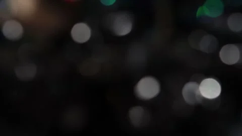 Sparkling lights background with matte and sparkling multi-colored bokeh light o 動画素材 318579354