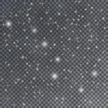 Sparkling magic dust particles. Stock Illustration