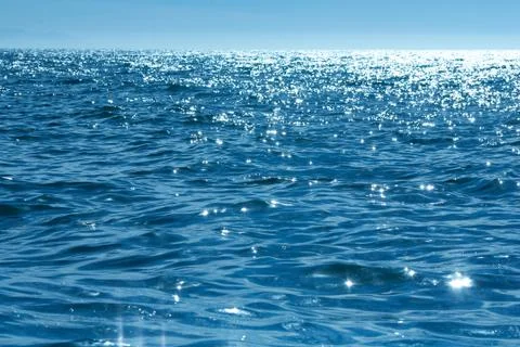 The Sparkling Pacific Stock Photos