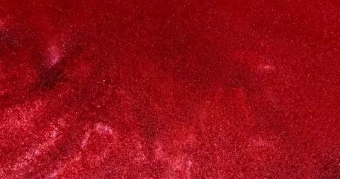 Sparkling paint spreading, abstract colors swirling and exploding Stock Footage 158436627