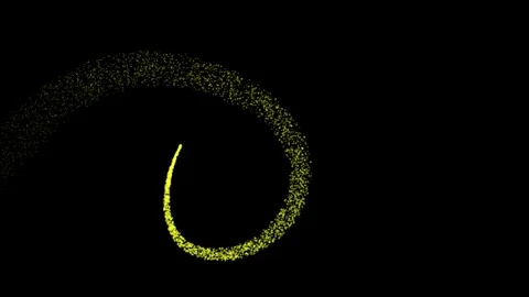 Sparkling particles black background Stock Footage 321446325