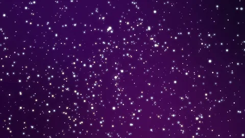 Sparkling particles flickering on a purple background 库存影片 74244897