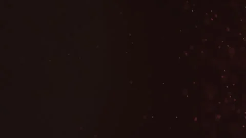 Sparkling Particles Floating In The Air Red Background With Bokeh Effect Stock Footage 252803375