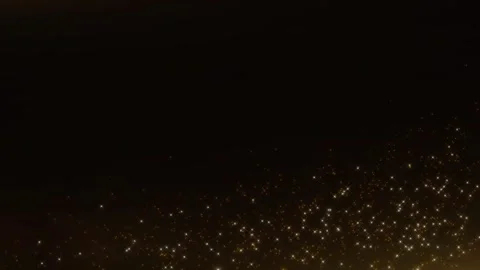 Sparkling particles gold Stock Footage 289329173