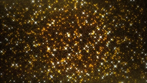 Sparkling particles gold Stock Footage 289329181