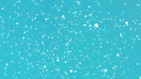 Sparkling particles turquoise background Stock Footage 70781858
