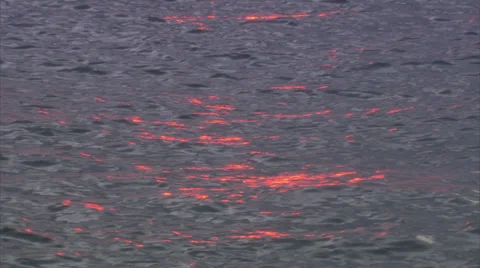 Sparkling Pink Ocean, Focus pull Vídeo Stock 39470891