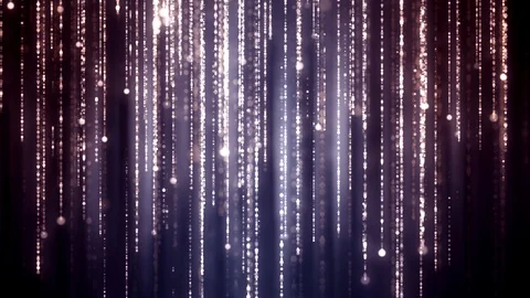Sparkling Rain Particle Glitters Stock-Footage 92339508