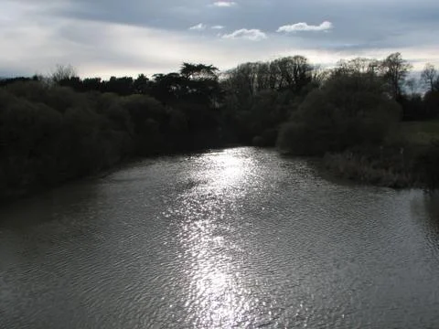 Sparkling River Stock Photos