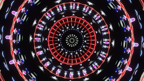 Sparkling rotating abstract animation VJ Loop 스톡 동영상 173417415