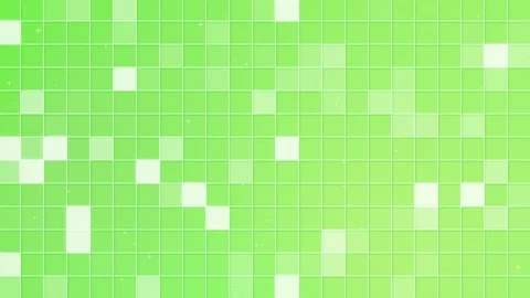 Sparkling square grid with blinking lights seamless loop green Stock Footage 332464984