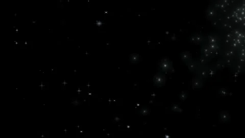 Sparkling star field motion background with twinkling lights with swirling 库存影片 344713049