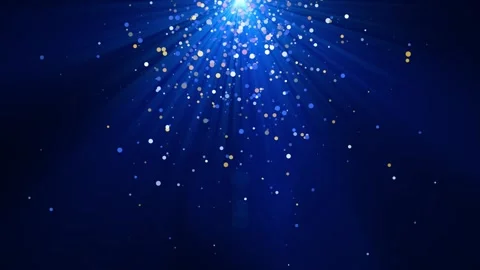 Sparkling Star Particles Corner Glow Light Flare Corner Animation. 库存影片 340964587