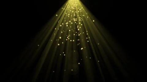 Sparkling Star Particles Corner Glow Light Flare Corner Animation. Vidéo 340964849