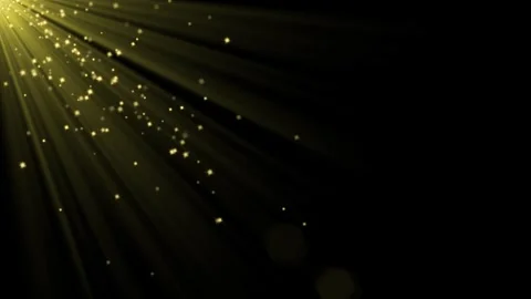 Sparkling Star Particles Corner Glow Light Flare Corner Animation. Stock Footage 340964913