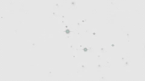 Sparkling Stars Falling Down on Black Background Animated Overlay Effect Stock Footage 337229973
