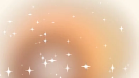 Sparkling stars on gradient brown background Stock Footage 330516544