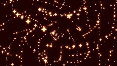 Sparkling stars. Seamless loop Stock Footage 89323523