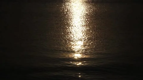 Sparkling sunny path over the water with waves. Time Lapse Stock Footage 152799867