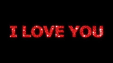 Sparkling Text Animation | Glitter Typography Motion Graphics Overlay 库存影片 341115048