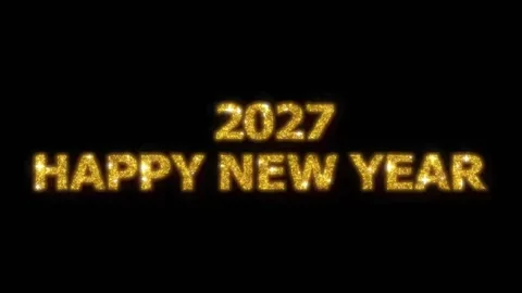 Sparkling Text Animation | Glitter Typography Motion Graphics Overlay 库存影片 341967767